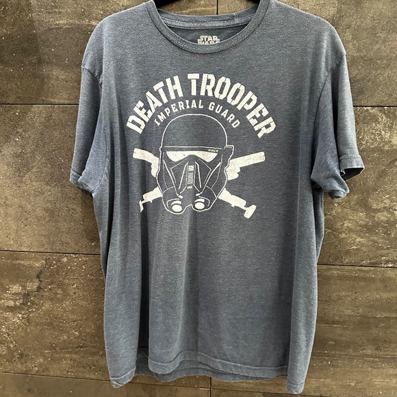 Star Wars Death Trooper Gray S/S T shirt Size L - Picture 2 of 6